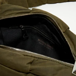 Sac photo rembourré Arco taille moyenne olive - 18x28x9 cm-Bottega Veneta Outlet