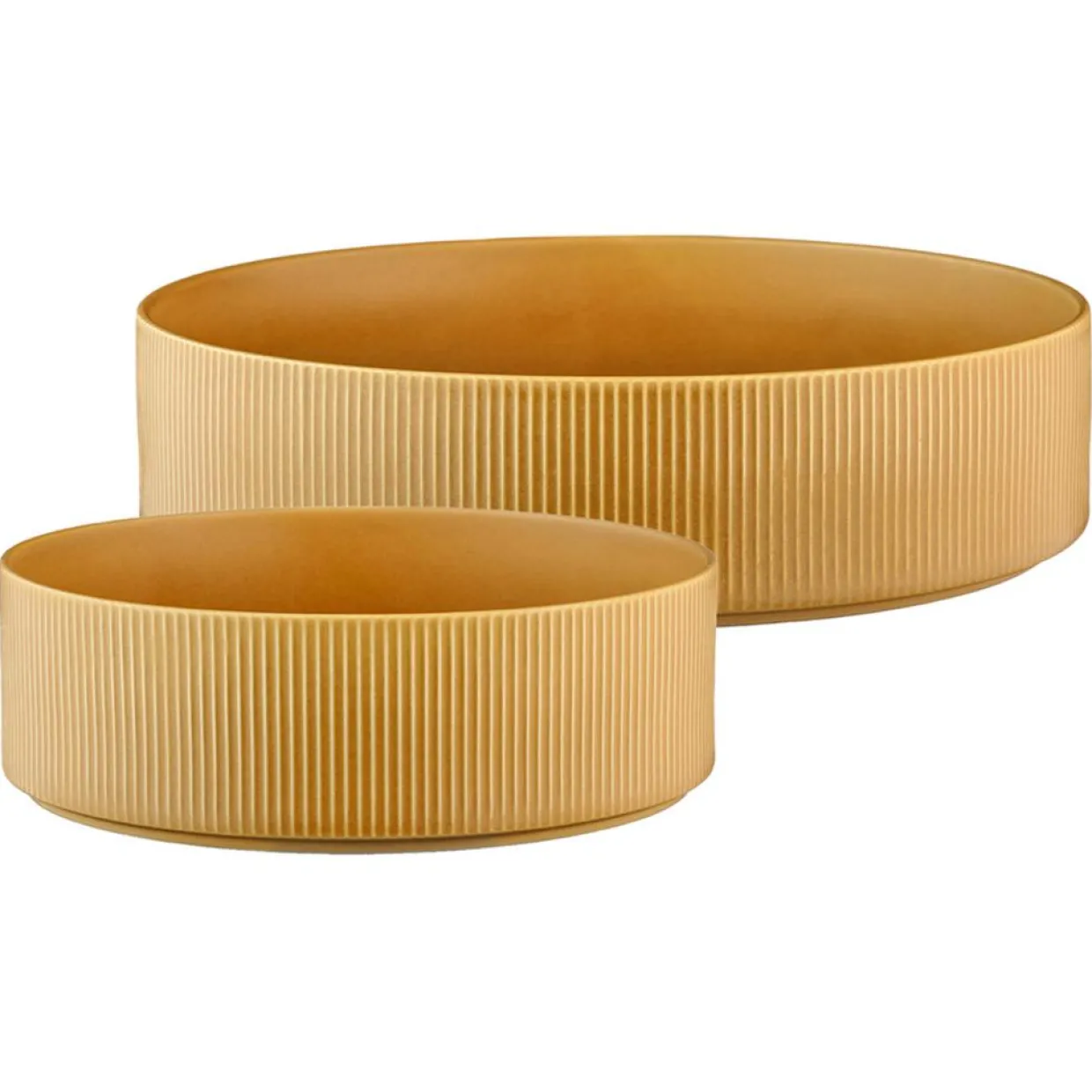 Bjorn Saladiers^Saladier Scandi jaune ocre - D.27 cm