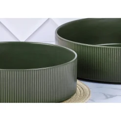 Bjorn Saladiers^Saladier Scandi vert olive - D.27 cm
