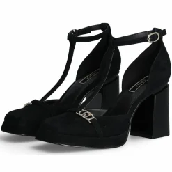 Salomés en Cuir Nana noires-Liu-Jo Online