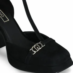 Salomés en Cuir Nana noires-Liu-Jo Online