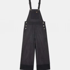 Enfant Scotch & Soda Fille^Salopette en Denim bleu foncé