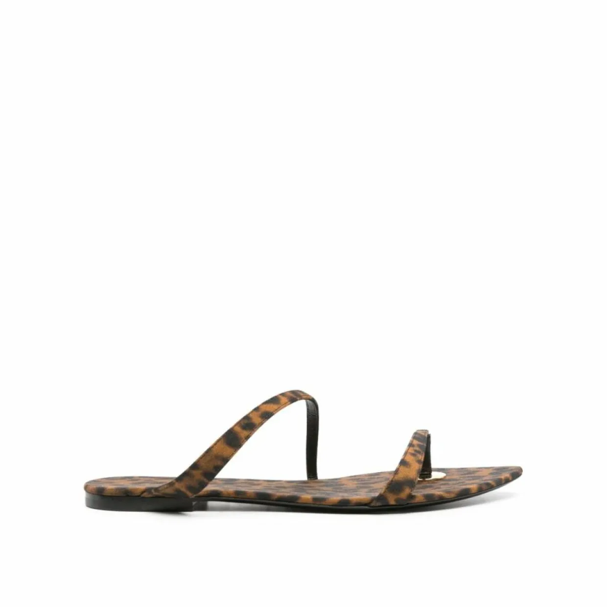 Femme Saint Laurent Sandales Plates^Sandales plates Tanger marron