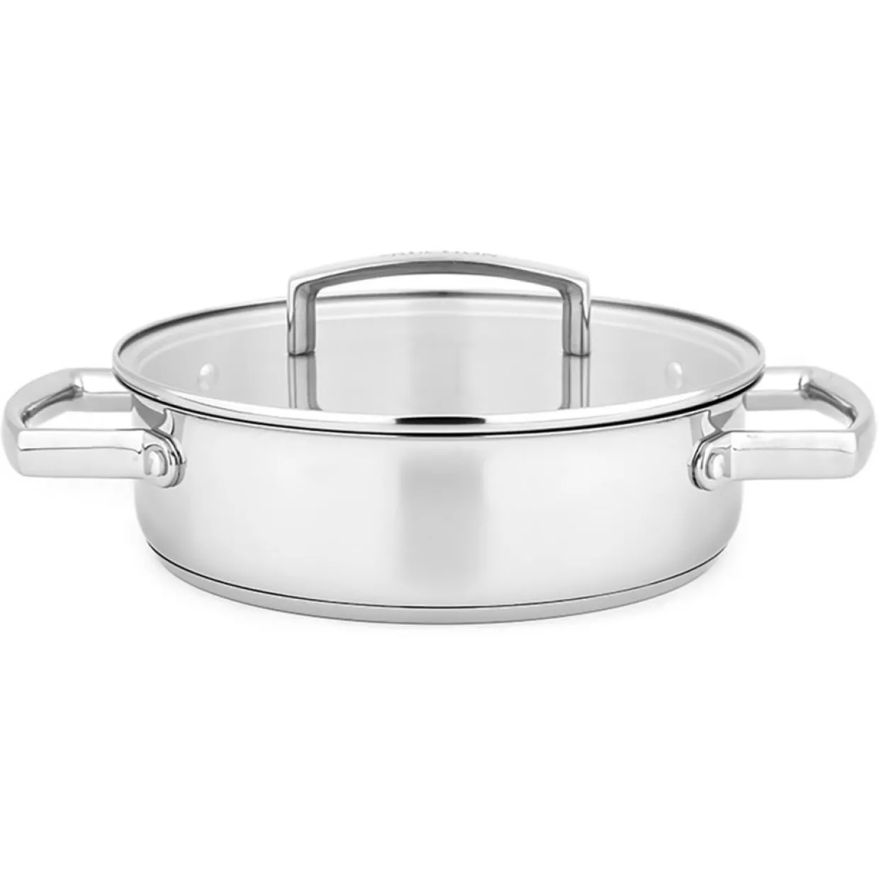 Fauchon Poêles^Sautoir Signature induction argenté - 4L