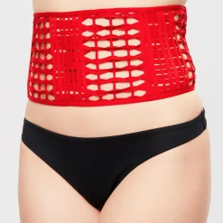 Femme La Perla Ceintures^Serre-taille Ethno Soutache rouge