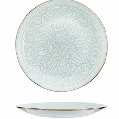 Cosy & Trendy Assiettes^Service de table en Grès Murano vert - 18 pièces