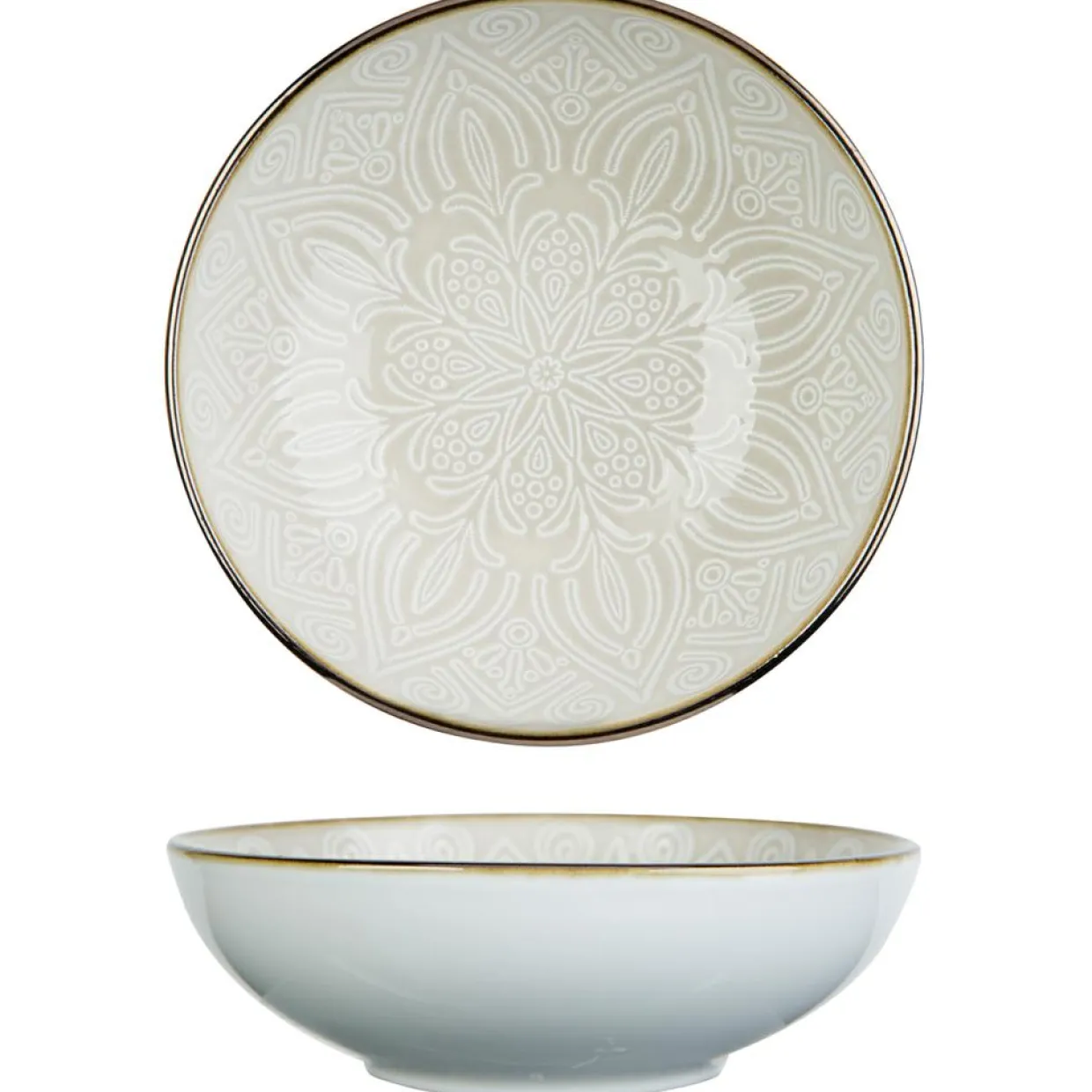 Service de table en Grès Murano beige - 18 pièces-Cosy & Trendy Best