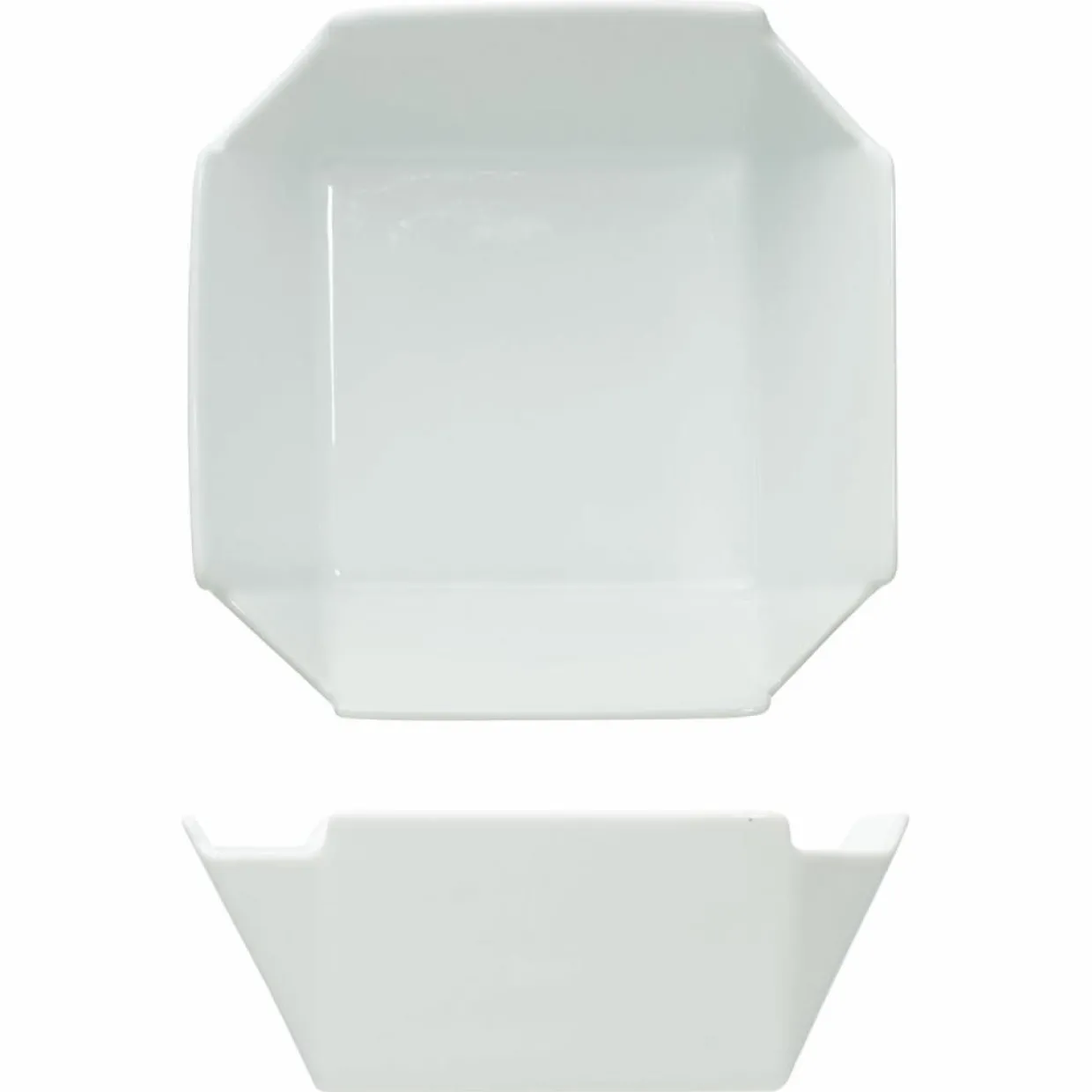 Cosy & Trendy Assiettes^Service de table en Porcelaine Edge blanc - 18 pièces