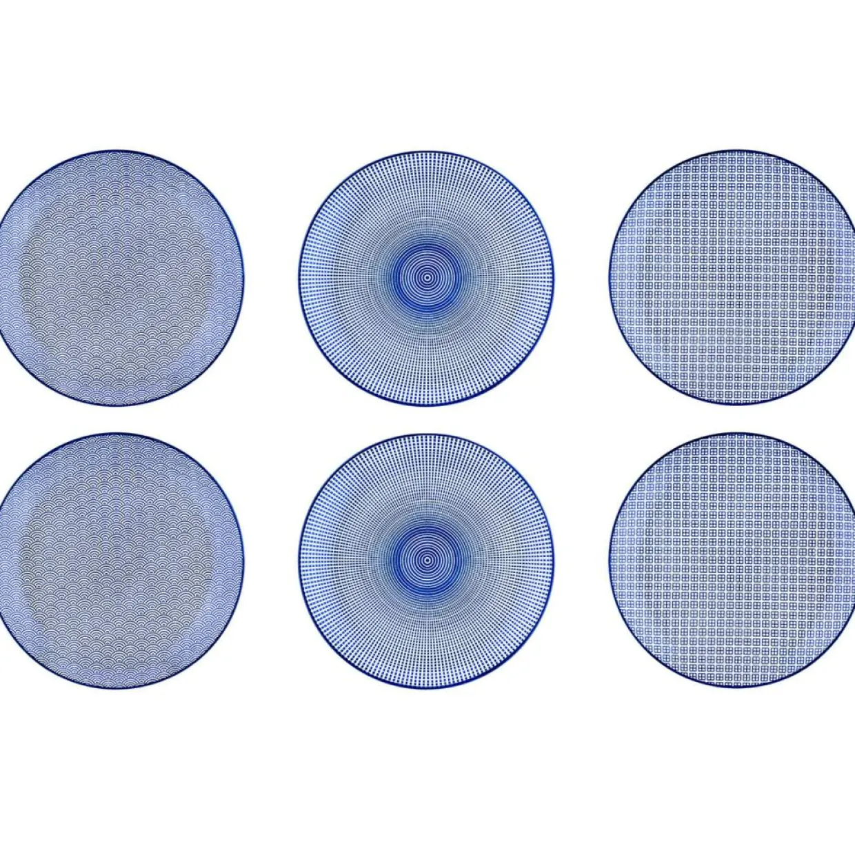 Bjorn Assiettes^Service Les essentiels Dark bleu foncé - 18 pièces