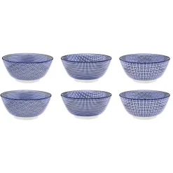 Bjorn Assiettes^Service Les essentiels Dark bleu foncé - 18 pièces