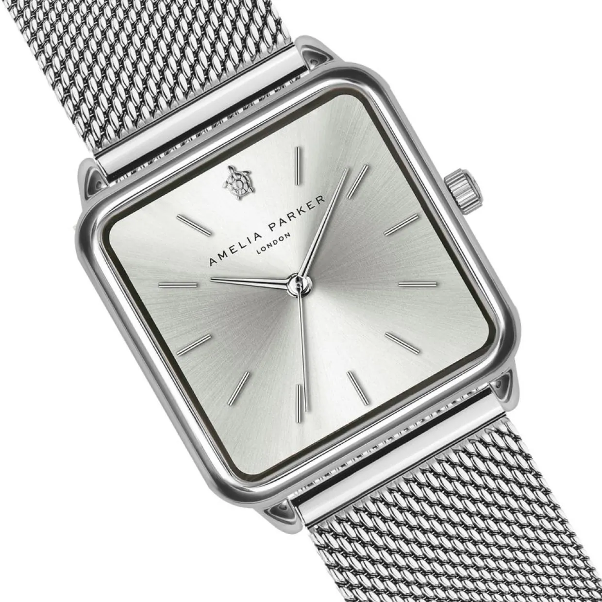 Femme Amelia Parker Montres^Set Montre Femme & Bracelet Plaza en Acier argenté