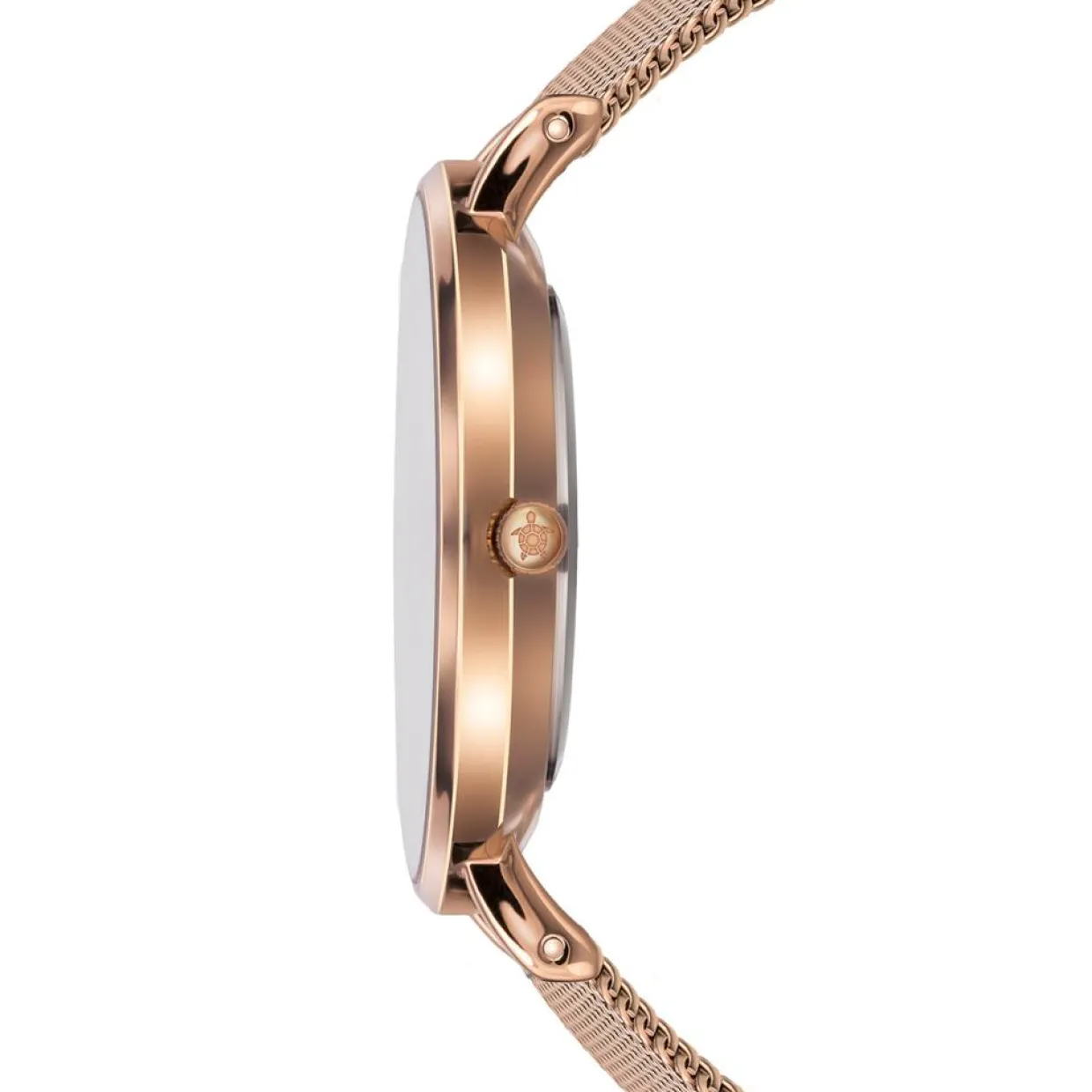 Femme Amelia Parker Montres^Set Montre Femme 2 Bracelets Coral en Acier & Cuir rose doré/noir
