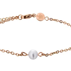 Set Montre Femme & Bracelet Petite Classique en Acier rose doré-Amelia Parker