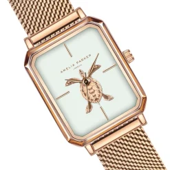 Femme Amelia Parker Montres^Set Montre Femme & Bracelet Serenity en Acier rose doré