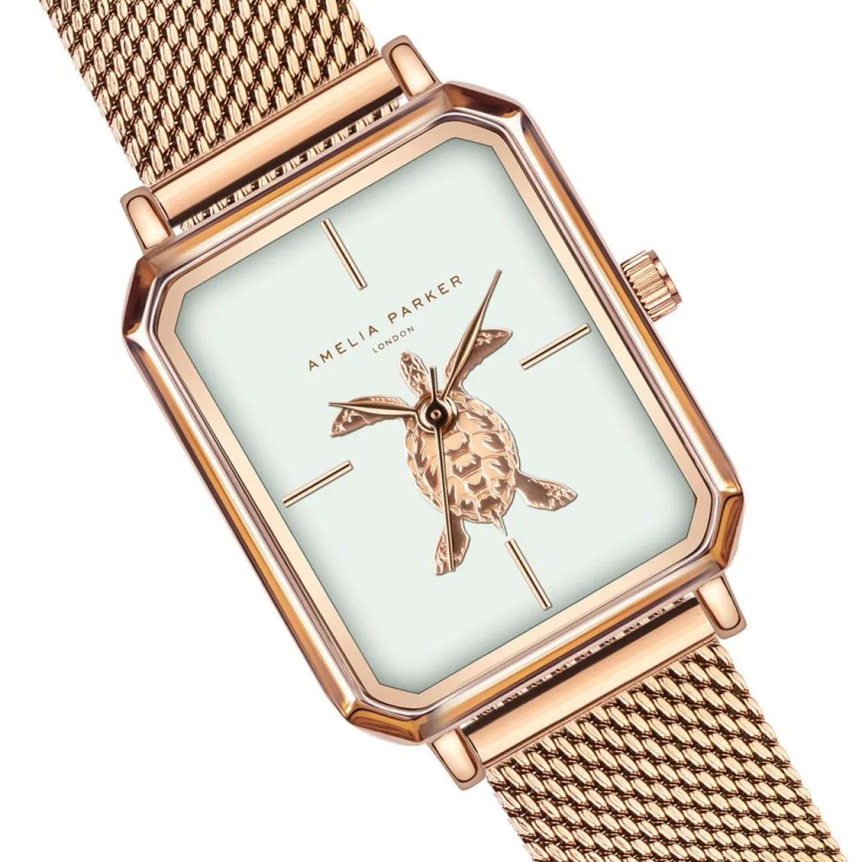 Femme Amelia Parker Montres^Set Montre Femme & Bracelet Serenity en Acier rose doré