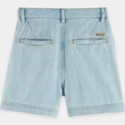 Short en Jean à pince bleu clair-Scotch & Soda Best