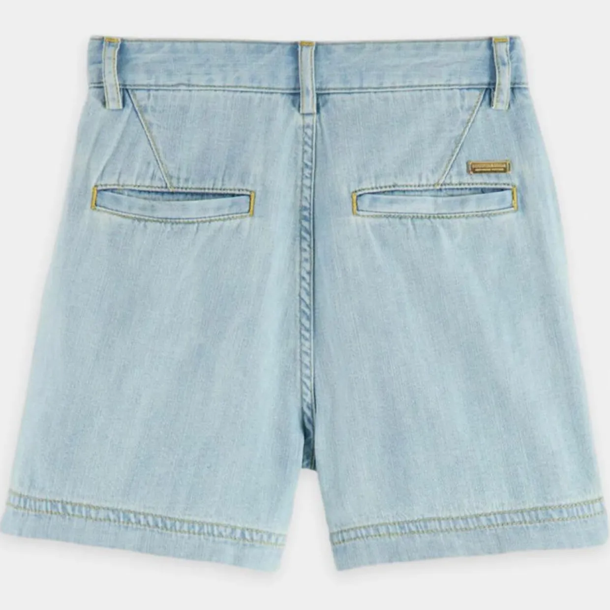 Short en Jean à pince bleu clair-Scotch & Soda Best