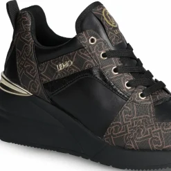 Femme Liu-Jo Baskets^Sneakers Alyssa marron/noir