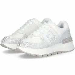Sneakers Amazing en Cuir blanches-Liu-Jo Discount