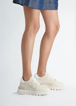 Femme Liu-Jo Baskets^Sneakers Amazing Ivoire