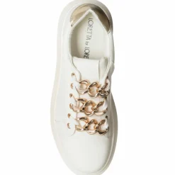 Femme Loretta by Loretta Baskets^Sneakers Clarissa blanc/doré