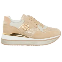 Sneakers Cola beige/écru-Laura Biagiotti Outlet
