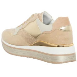 Sneakers Cola beige/écru-Laura Biagiotti Outlet