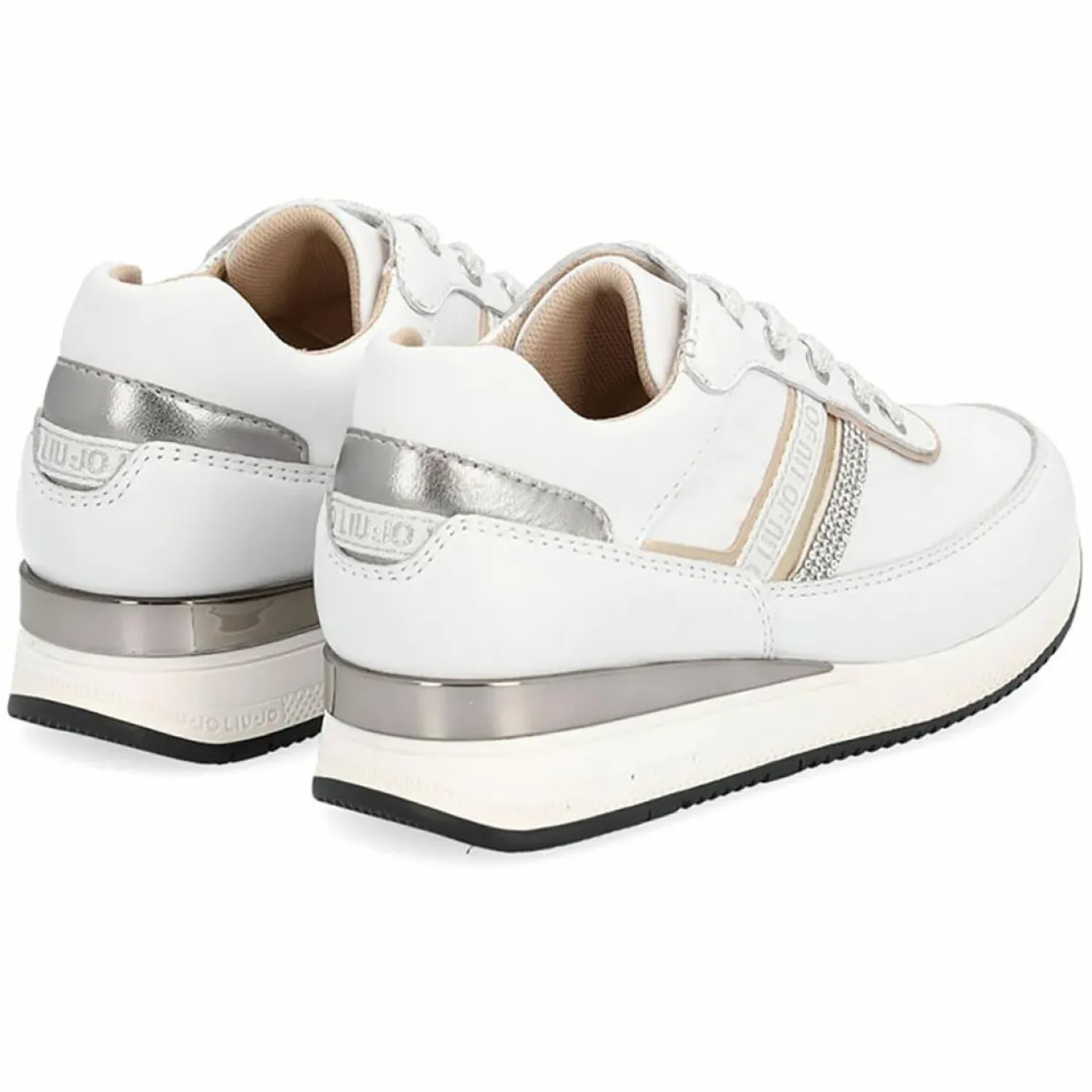 Sneakers Connie blanc/argenté-Liu-Jo Clearance