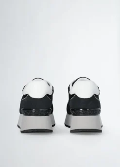 Femme Liu-Jo Baskets^Sneakers Dreamy Noires et Blanches
