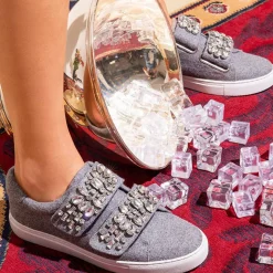 Femme Cosmoparis Baskets^Sneakers Edya grises