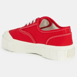 Sneakers en Coton Bio Gnace rouges-Good News Clearance