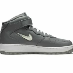 Sneakers en Cuir Air Force Mid Jewel Nyc grises-Nike Best