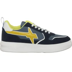 Sneakers en Cuir Bond bleues-W6YZ Best