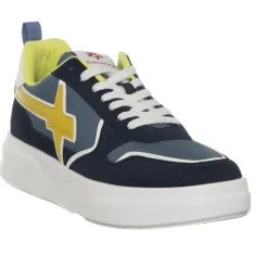 Sneakers en Cuir Bond bleues-W6YZ Best