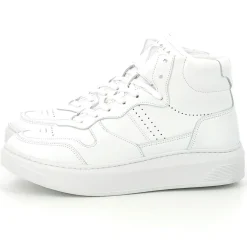 Sneakers en Cuir Cayma High blanc-Piola