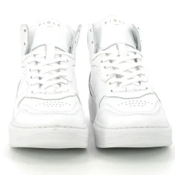 Sneakers en Cuir Cayma High blanc-Piola