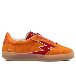 Sneakers en cuir Club orange-Moa Concept Best
