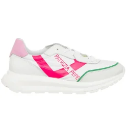 Sneakers en Cuir Costa blanc/rose-Patrizia Pepe Hot