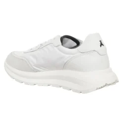 Femme Patrizia Pepe Baskets^Sneakers en Cuir Costa blanc/noir