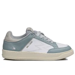 Sneakers en Cuir Detail Squa bleu-Moa Concept Best