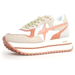 Sneakers en Cuir Deva beiges-W6YZ Clearance