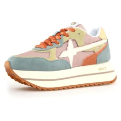 Femme W6YZ Baskets^Sneakers en Cuir Deva blanches
