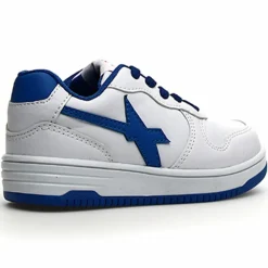 Femme W6YZ Baskets^Sneakers en Cuir Gazo bleu/blanc