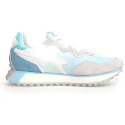 Femme W6YZ Baskets^Sneakers en Cuir Jet2 argentées