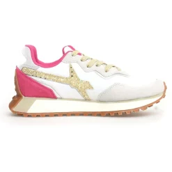 Femme W6YZ Baskets^Sneakers en Cuir Jet2 argentées