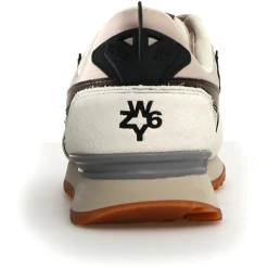 Sneakers en Cuir Jet beiges-W6YZ