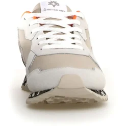 Sneakers en Cuir Jet beiges-W6YZ Hot