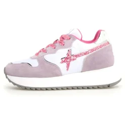Femme W6YZ Baskets^Sneakers en Cuir Jet blanches