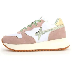 Femme W6YZ Baskets^Sneakers en Cuir Jet blanches