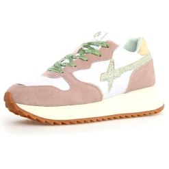 Femme W6YZ Baskets^Sneakers en Cuir Jet blanches